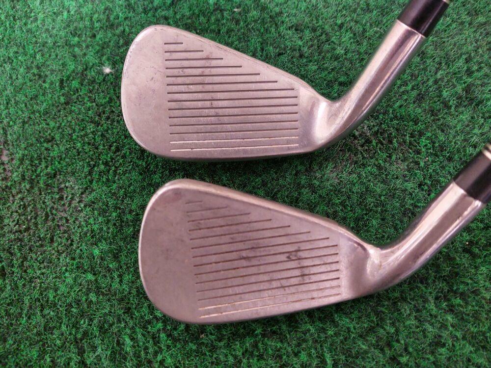 Taylormade Burner Plus Golf Iron Set 4-PW,AW Steel Shaft Stiff Flex Burner 85