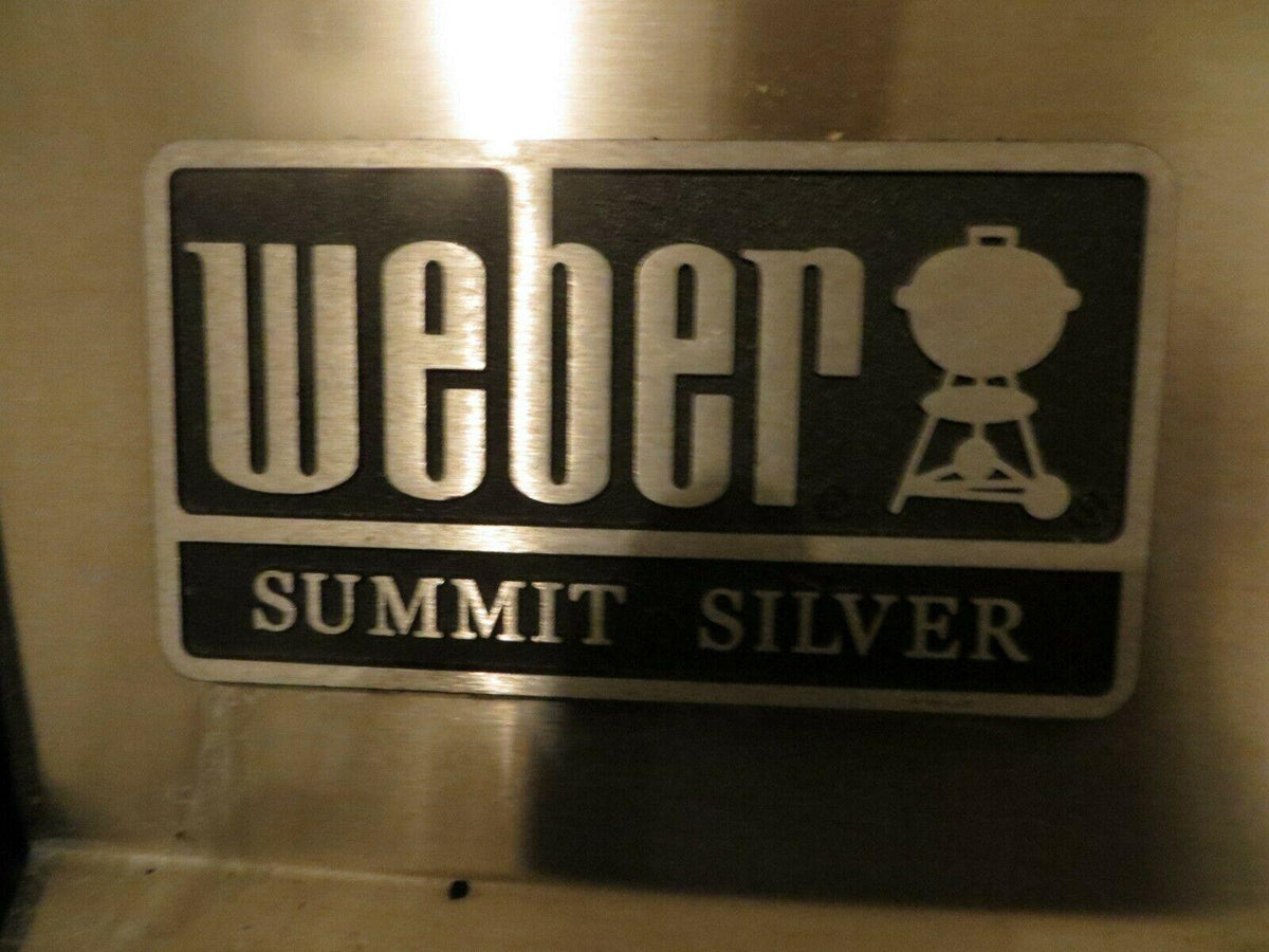 Used WEBER 4 Burner BBQ GRILL with Cover/TESTED/GREAT CONDITION