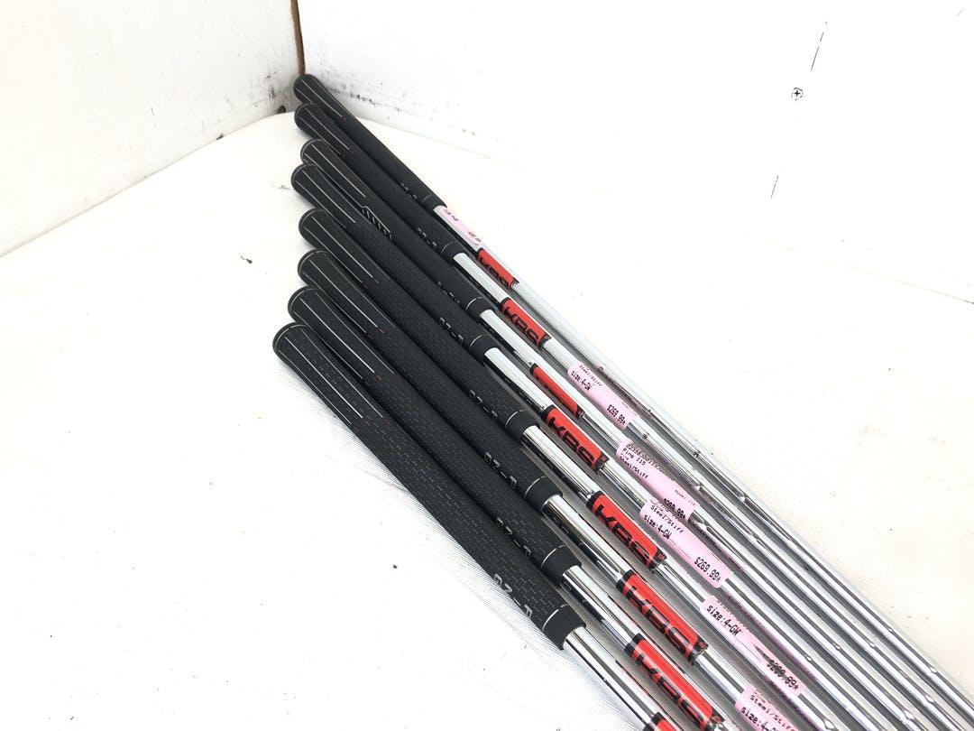Used Ping I15 4i-uw Steel Stiff Golf Iron Set Gold Dot