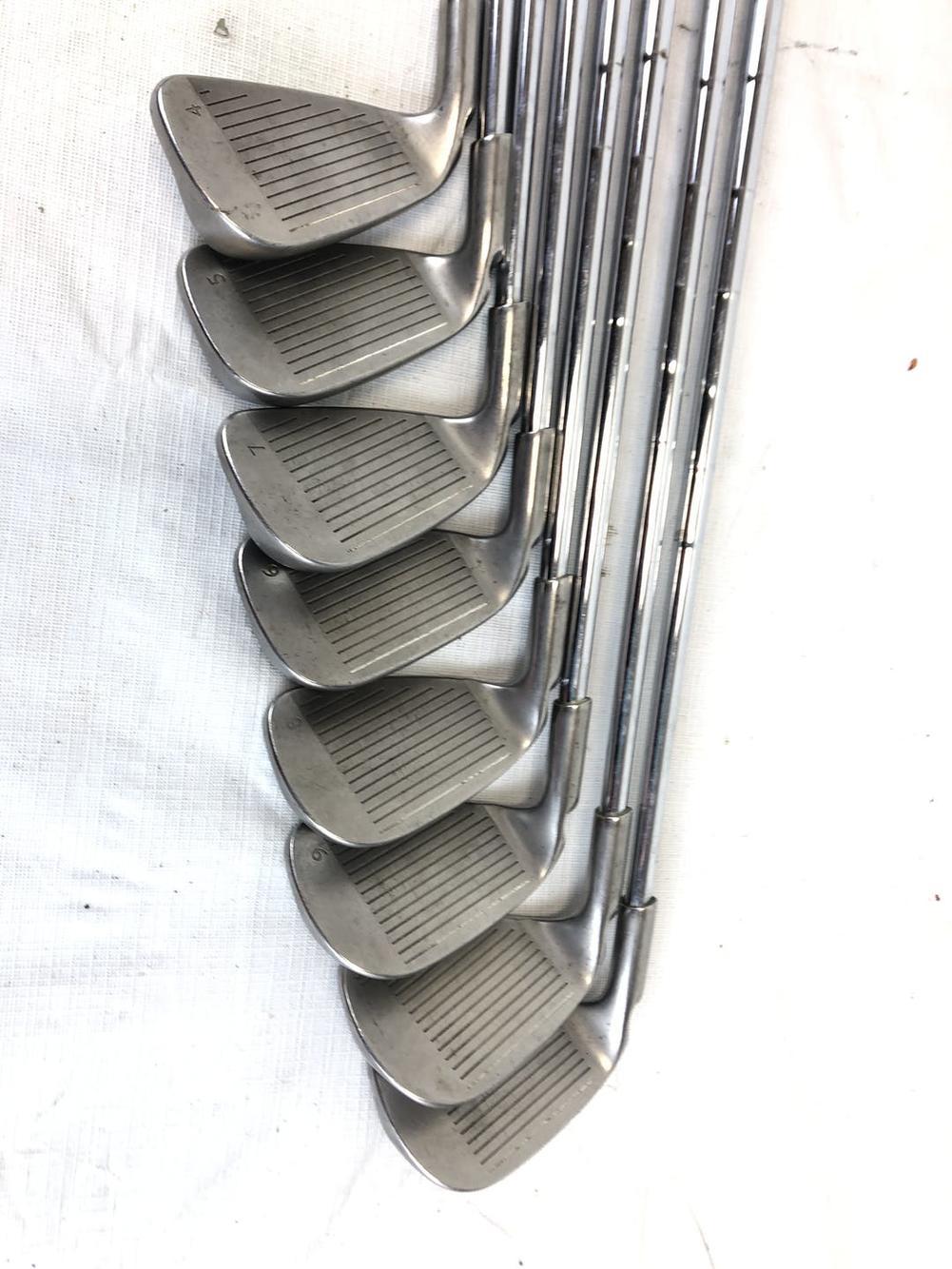 Used Ping I15 4i-uw Steel Stiff Golf Iron Set Gold Dot