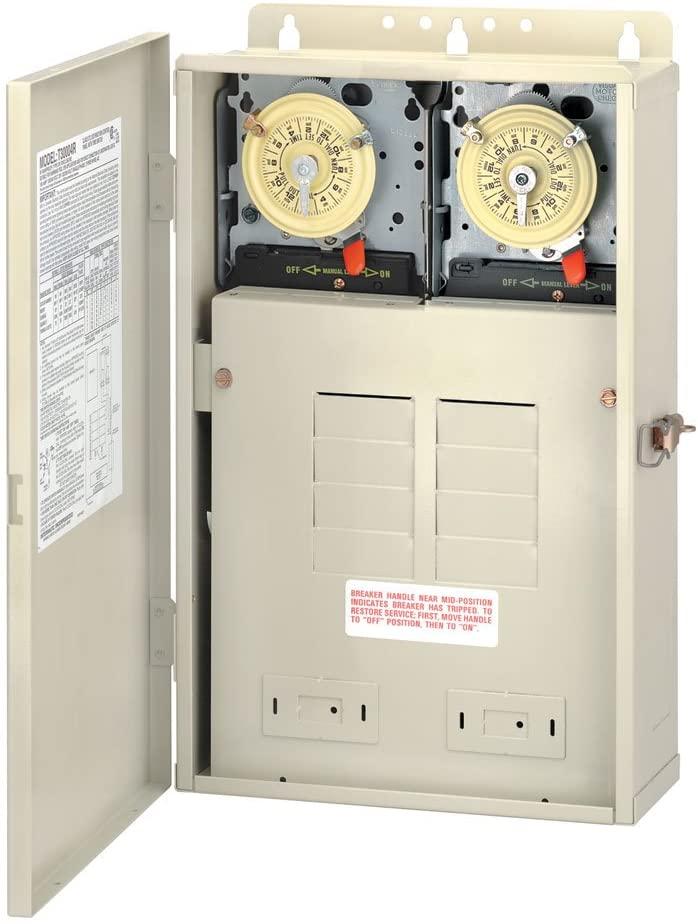 Intermatic 0404R Pool/Spa Control Panel 2xT104M, Color