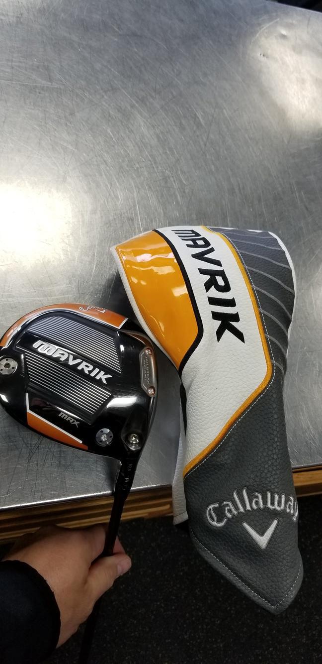 Used Callaway Mavrik Max 10.5 Degree Graphite Regular Golf Drivers