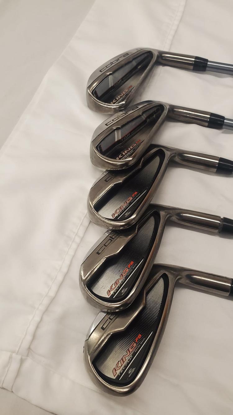 Used Cobra King F6 5i-pw Graphite Regular Golf Iron Or Hybrid Sets