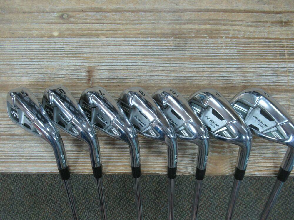 CALLAWAY ROGUE PRO N SET 5 - PW AW NS PRO ZELOS 6 REGULAR F STEEL +3/4"