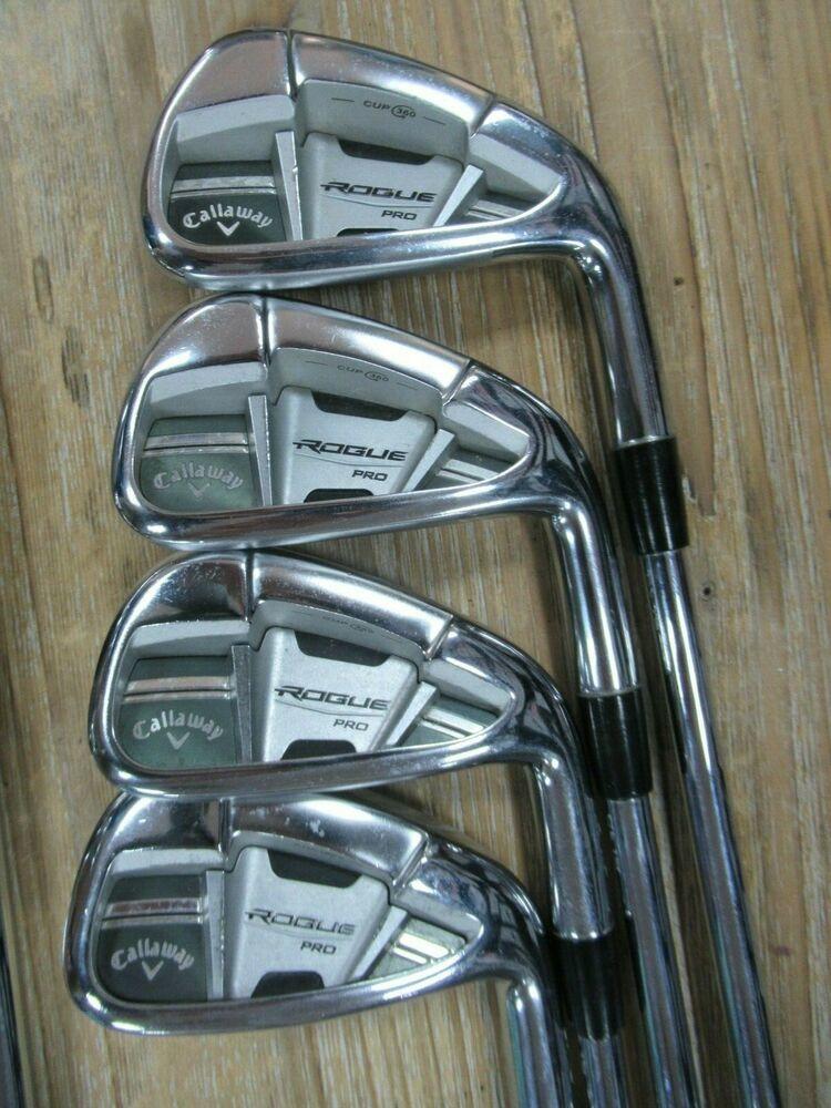 CALLAWAY ROGUE PRO N SET 5 - PW AW NS PRO ZELOS 6 REGULAR F STEEL +3/4"