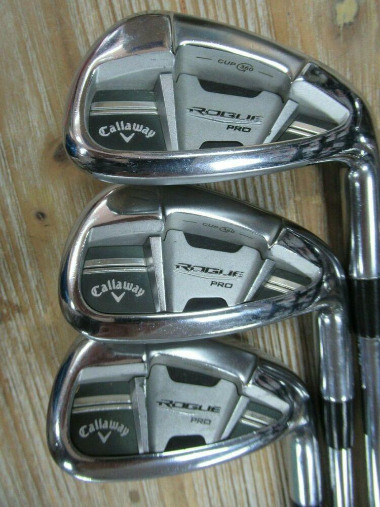 CALLAWAY ROGUE PRO N SET 5 - PW AW NS PRO ZELOS 6 REGULAR F STEEL +3/4"