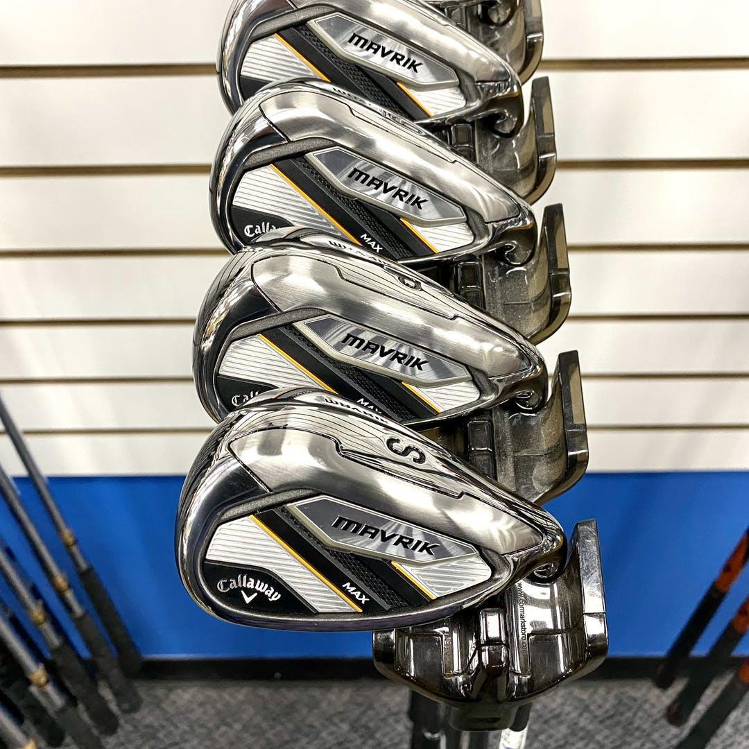 Used Callaway Mavrik Max Mens Right Iron Set 4i-sw Graphite Regular