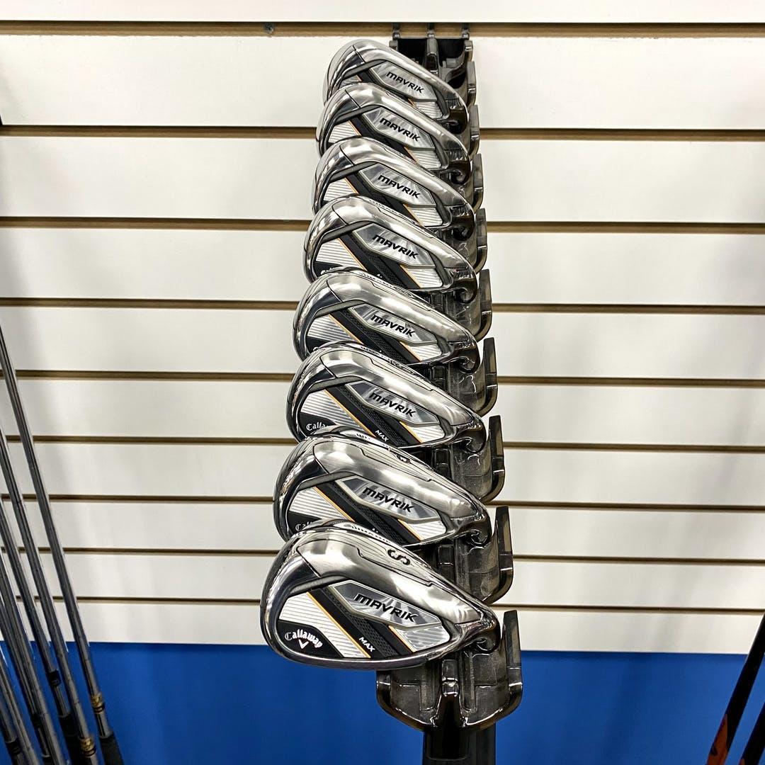 Used Callaway Mavrik Max Mens Right Iron Set 4i-sw Graphite Regular