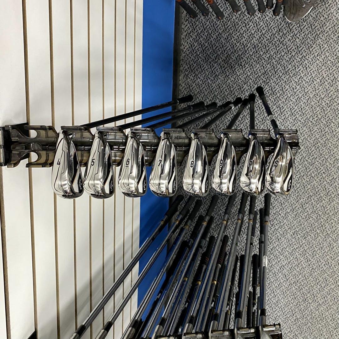 Used Callaway Mavrik Max Mens Right Iron Set 4i-sw Graphite Regular