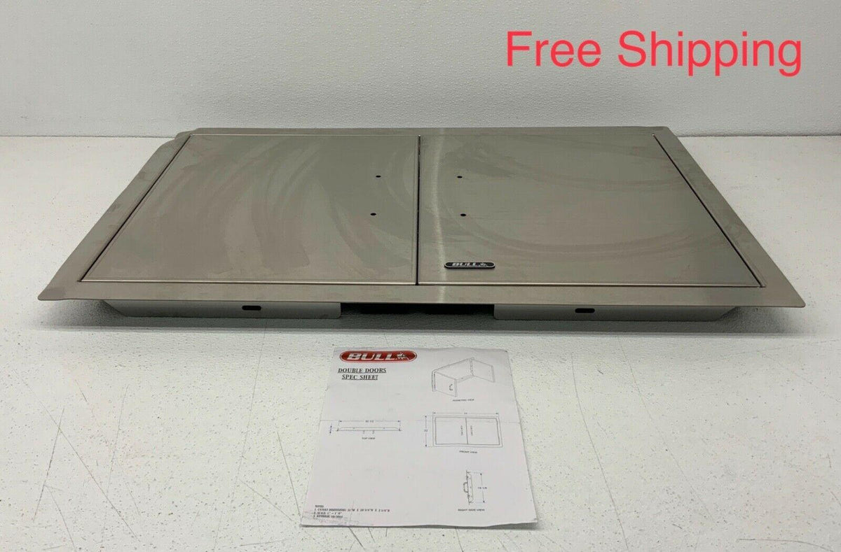 Bull Outdoor Products 89975 Stainless Steel Single Vertical Door