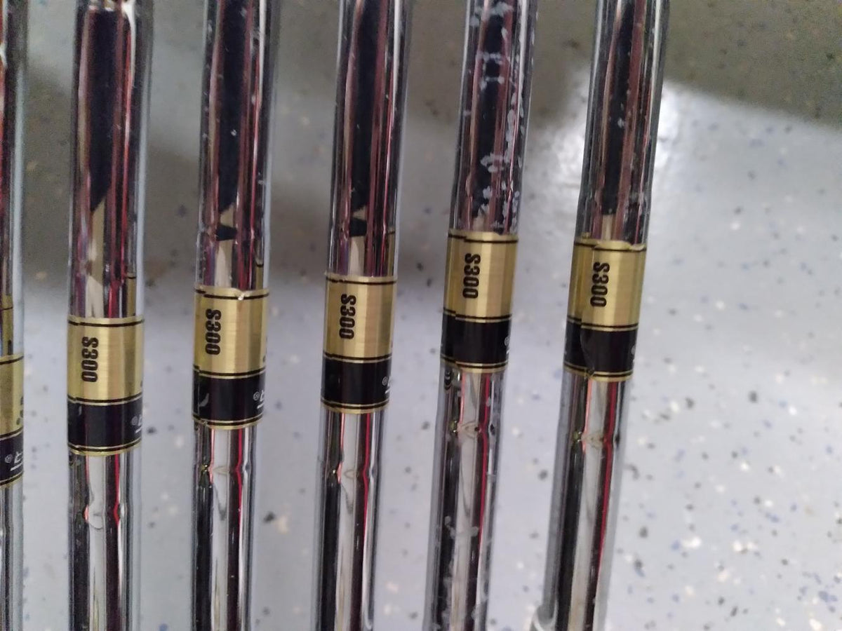 Used Men's Mizuno Right Handed MP-18 SC Iron Set Stiff Flex Graphite/Steel Shaft