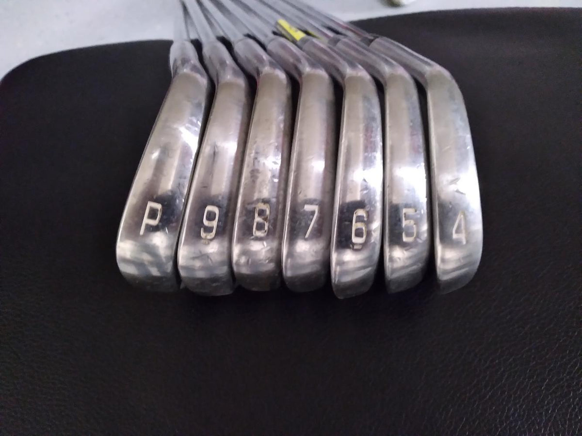 Used Men's Mizuno Right Handed MP-18 SC Iron Set Stiff Flex Graphite/Steel Shaft