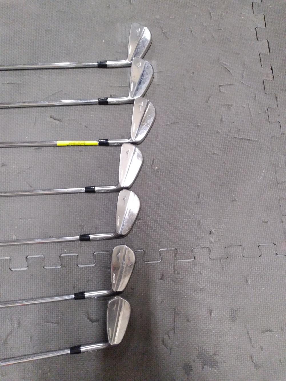 Used Men's Mizuno Right Handed MP-18 SC Iron Set Stiff Flex Graphite/Steel Shaft