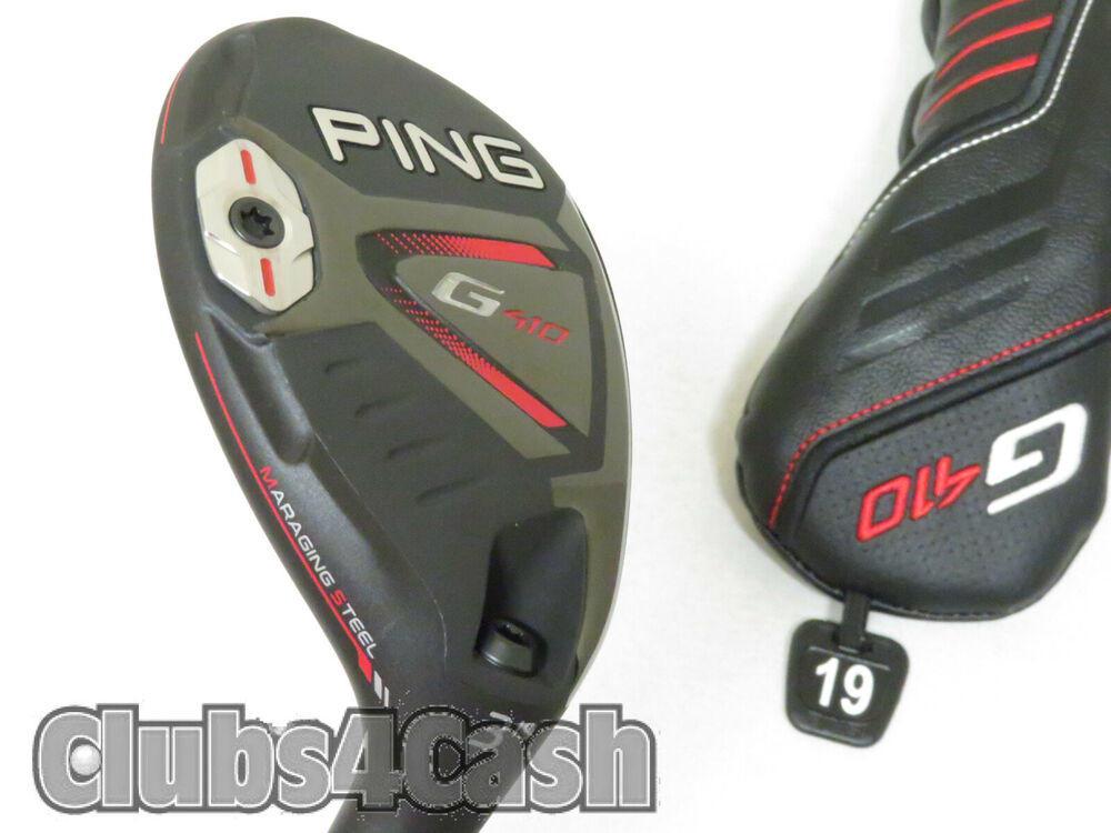 PING G410 Hybrid 19* 3H Alta CB 70 Regular Flex +Cover & Tool Shop Wear