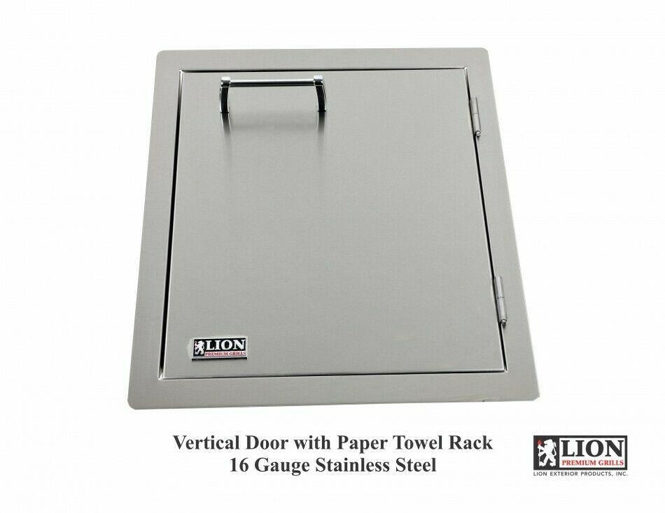 Lion BBQ Combination Door/Drawer with Multi Function Bin and Vertical Access Doo