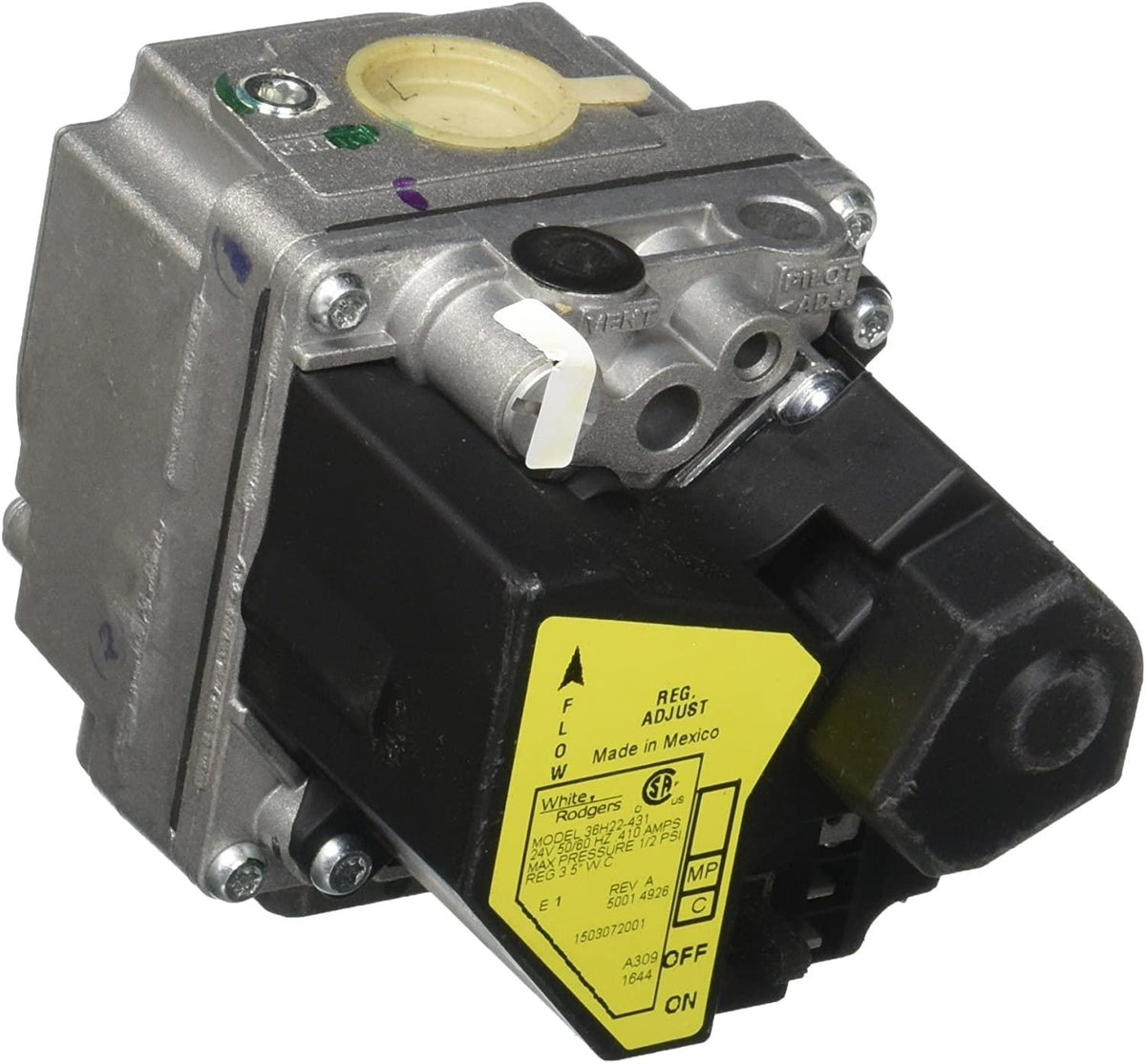 Hayward HAXGSV0005 150-400 Ds Natural Gas Valve Replacement for Hayward H-Series Ed1 Style Pool Heater
