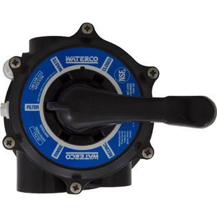 Multiport Valve, Top Mount, 1-1/2"fpt, Clamp-On, 6 Pos