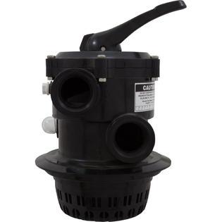 Multiport Valve, Top Mount, 1-1/2"fpt, Clamp-On, 6 Pos