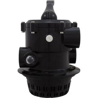 Multiport Valve, Top Mount, 1-1/2"fpt, Clamp-On, 6 Pos