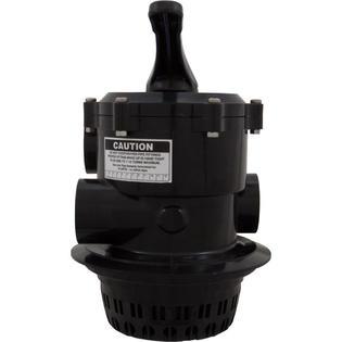 Multiport Valve, Top Mount, 1-1/2"fpt, Clamp-On, 6 Pos
