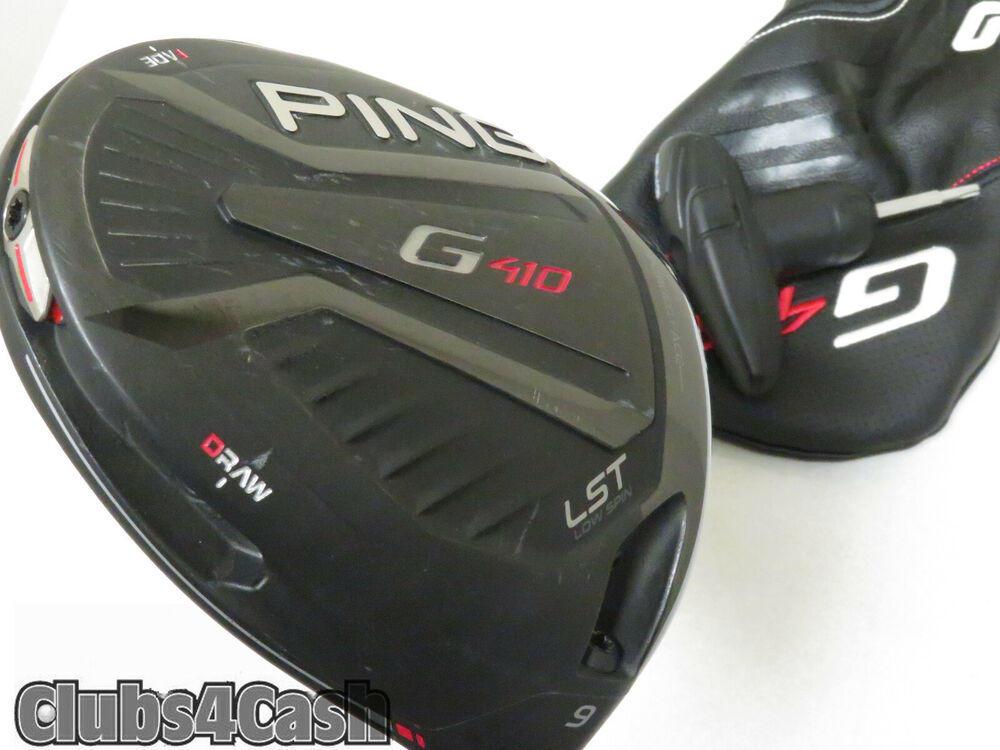 PING G410 LST Driver 9* TENSEI CK Orange 60 Regular Flex +Cover & Tool