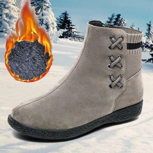 New Winter Warm Women Ankle Boots