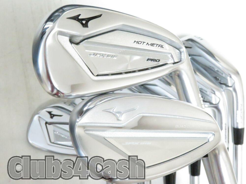 MIZUNO Hot Metal Pro Irons KBS TOUR C-Taper LITE 110 Stiff Flex 4-P+G NICE