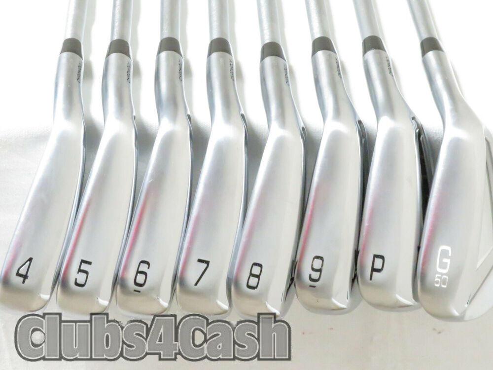 MIZUNO Hot Metal Pro Irons KBS TOUR C-Taper LITE 110 Stiff Flex 4-P+G NICE
