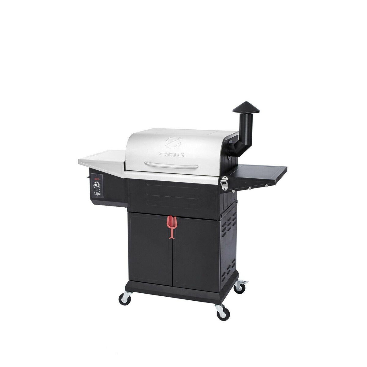 Z GRILLS ZPG-L600E 8 in 1 BBQ Wood Pellet Grill Smoker with Digital Temp Control