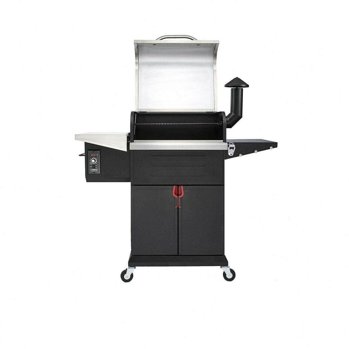 Z GRILLS ZPG-L600E 8 in 1 BBQ Wood Pellet Grill Smoker with Digital Temp Control