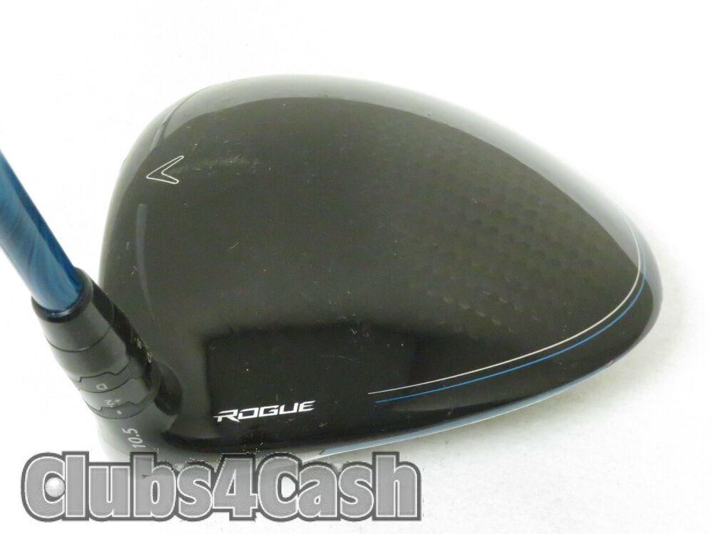 Callaway Rogue Draw Driver 10.5* Even Flow 6.0-S 85G Stiff Flex NO Cover