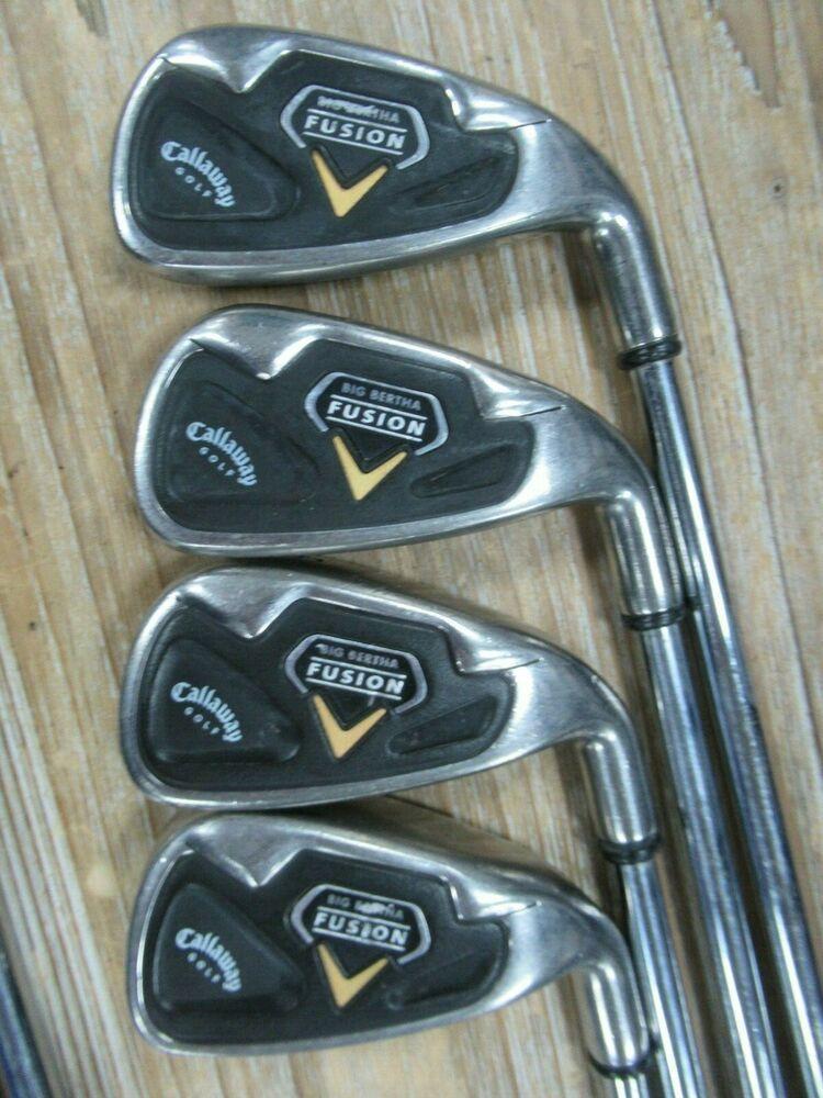 CALLAWAY BIG BERTHA FUSION N SET 3 - PW UNIF STEEL TOUR WRAP GRIPS