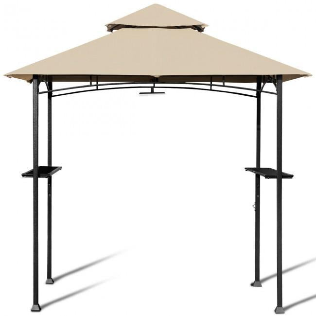 8 x 5 Outdoor Patio Barbecue Grill Gazebo