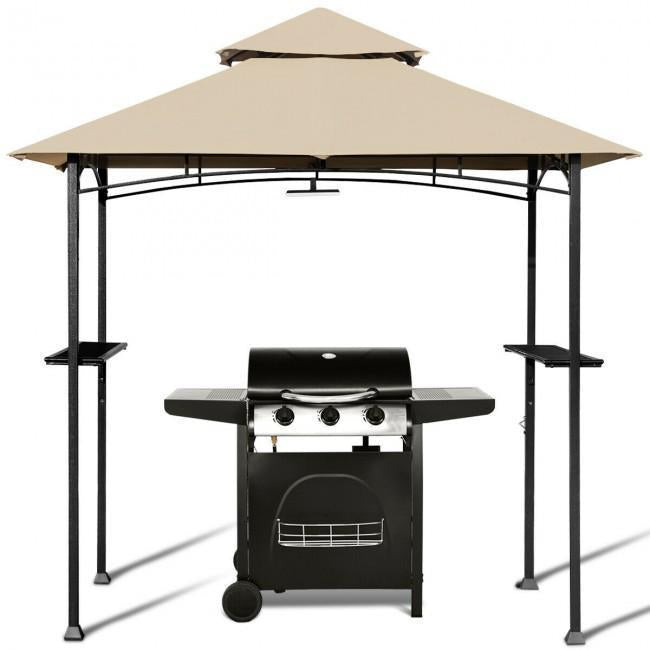 8 x 5 Outdoor Patio Barbecue Grill Gazebo