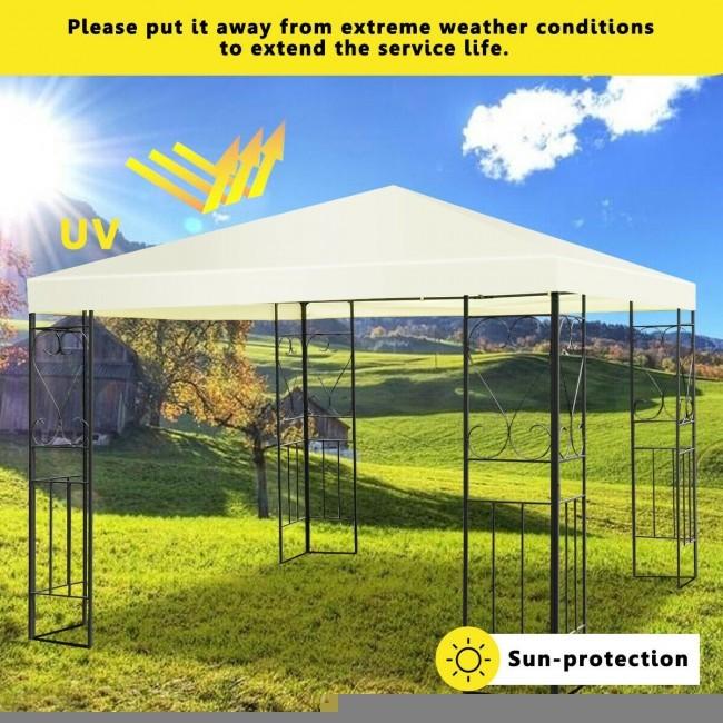 10' x 10' Patio Gazebo Canopy Tent Garden Shelter