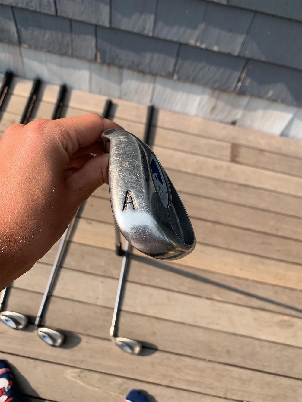 Men's Right Handed Halkwye 2 Stiff Flex Graphite Shaft Iron Set