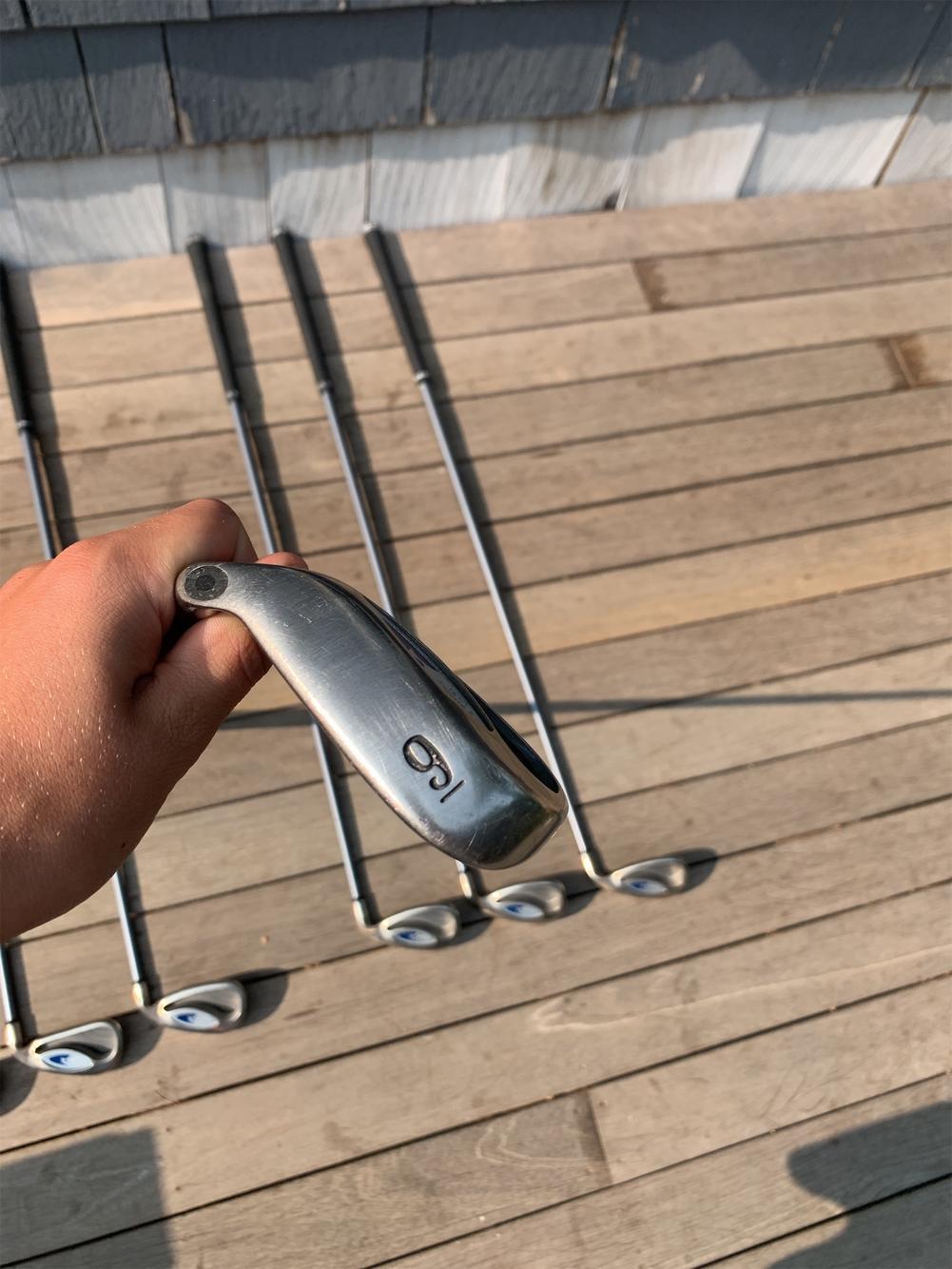 Men's Right Handed Halkwye 2 Stiff Flex Graphite Shaft Iron Set