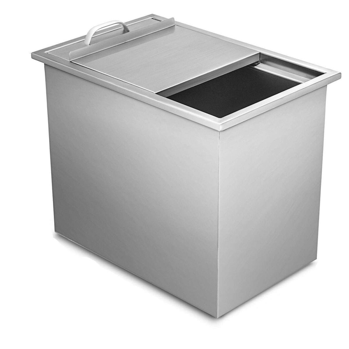 Outdoor Kitchen Drop-in Ice Chest Cooler Underbar Ice Bin 304 Stainless Steel