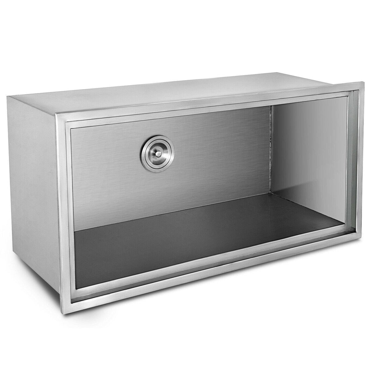 Outdoor Kitchen Drop-in Ice Chest Cooler Underbar Ice Bin 304 Stainless Steel