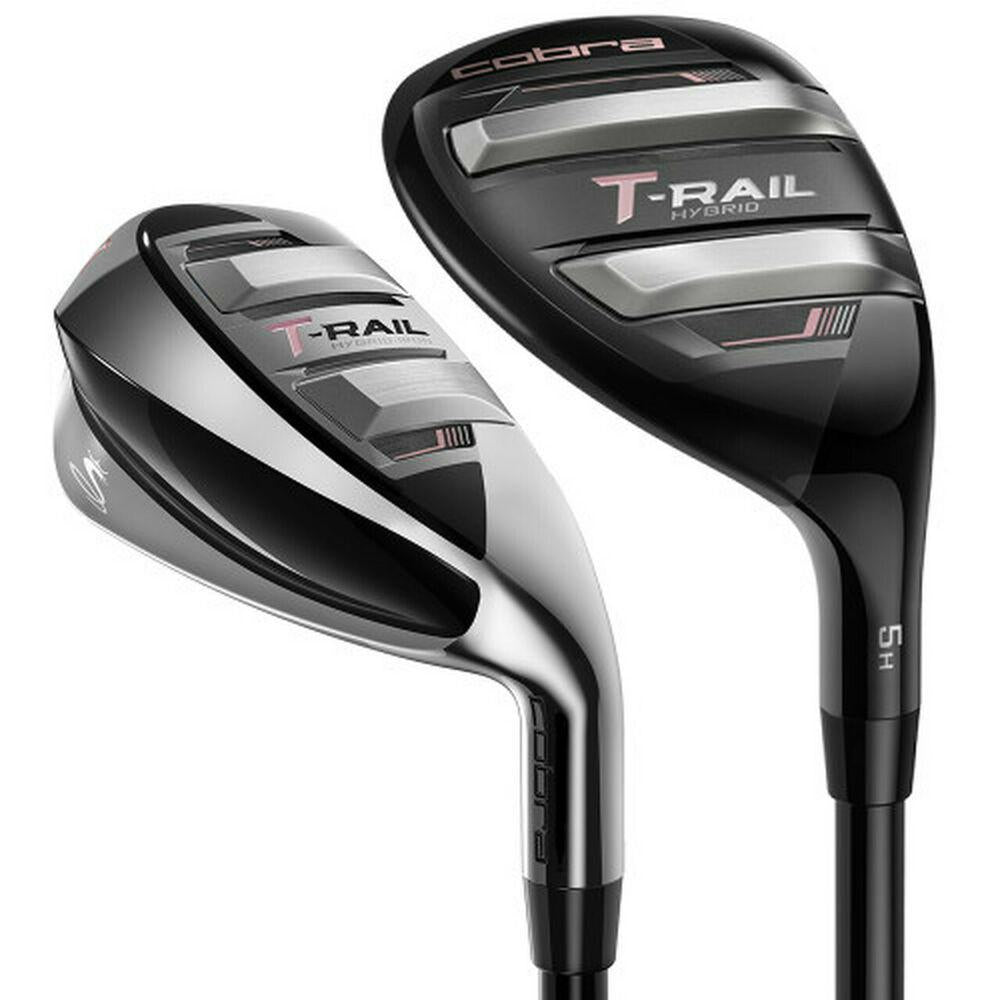 NEW Cobra T-Rail Combo Iron Set 5 Hybrid, 6-PW+SW Graphite Ladies Flex