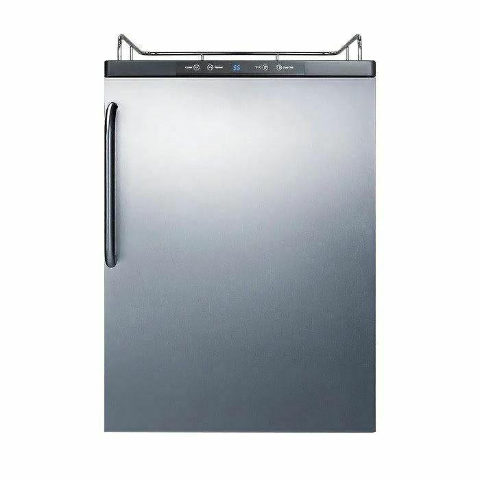 Summit Built-in Residential Beer Dispenser -Stainless SBC635MBINKSSTB