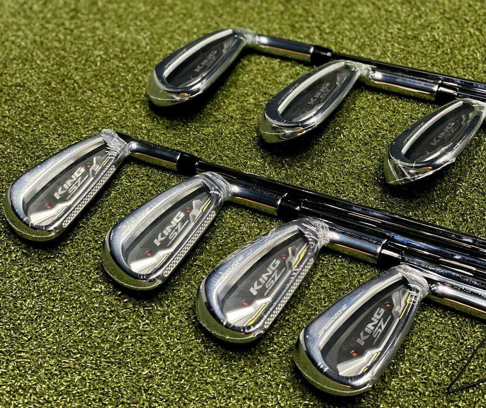 Cobra KING SZ Speedzone Iron Set 5-GW Steel KBS Tour 90 Stiff S-Flex NEW #81907