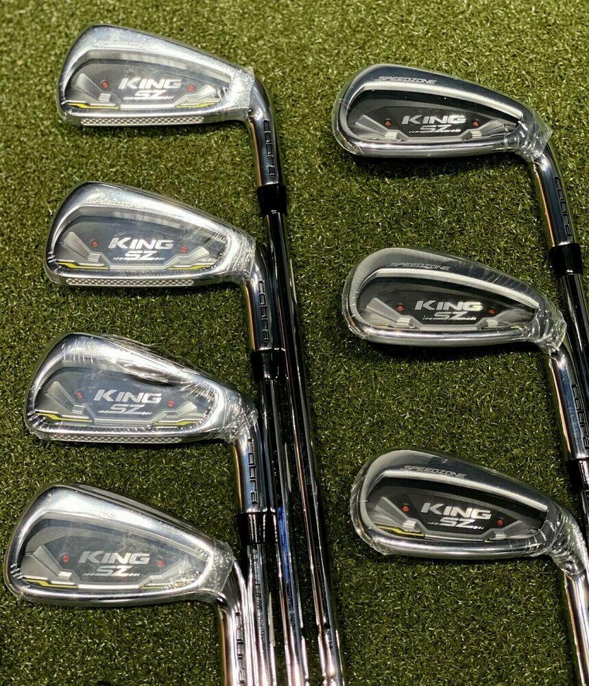 Cobra KING SZ Speedzone Iron Set 5-GW Steel KBS Tour 90 Stiff S-Flex NEW #81907