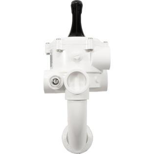 Multiport Valve, Pent DE, Side Mount, 1-1/2", w/Plumb, 6 Pos