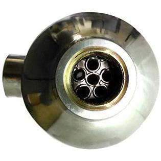 WiseWater 85 kBtu Stainless Steel Pool Heat Exchanger 316L Same Side Ports 1" and 3/4" FPT