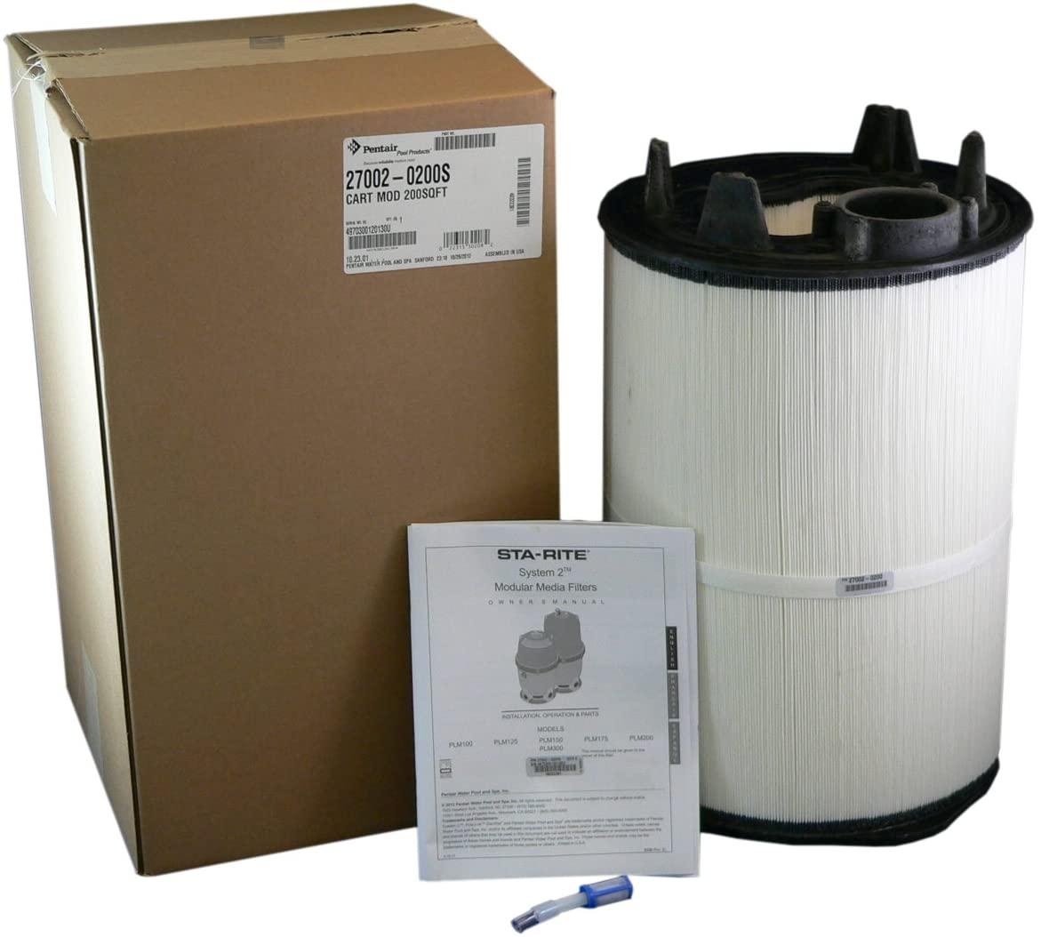 Sta-Rite 27002-0200S System 2 Plm200 Replacement Cartridge Filter 200 Square Feet