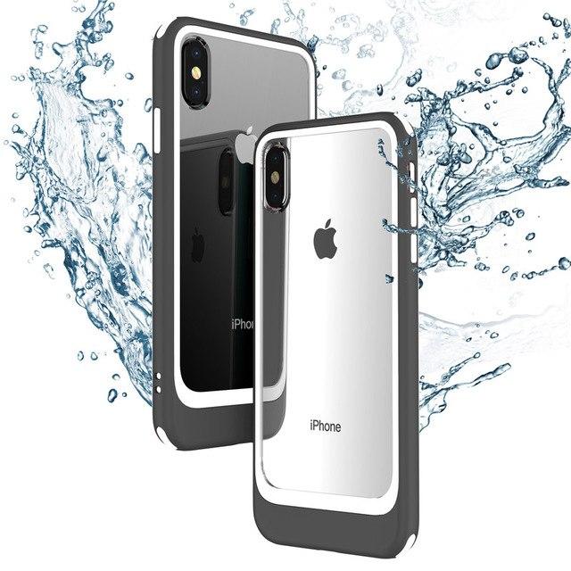 Phone Case - Luxury Shockproof PC + TPU Protection Case For iPhone X XS XR XS Max 8 7/Plus