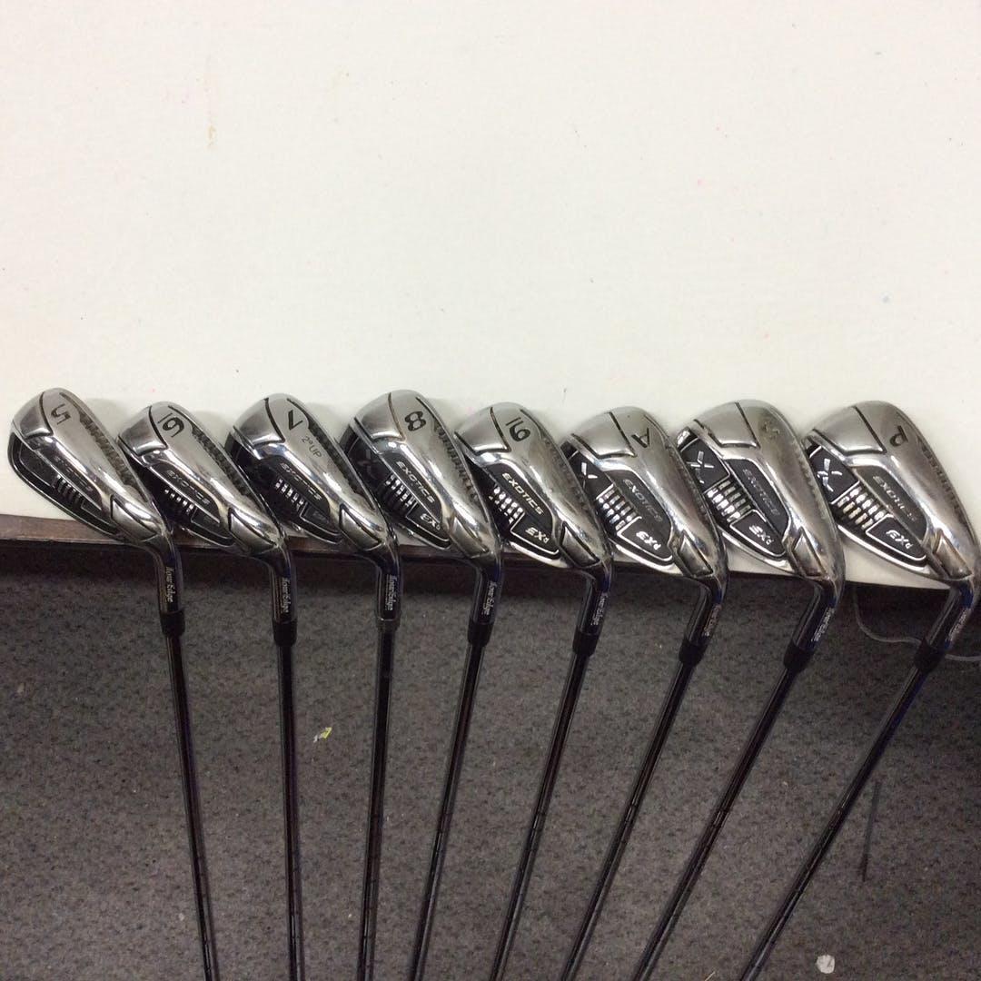Used Tour Edge Exotics Exd 5i-pw Steel Regular Golf Iron Or Hybrid Sets