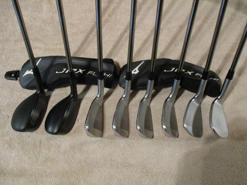 Mizuno JPX 921 Hot Metal 5.6 Fli-Hi 7-PW,GW,SW UST Recoil ESX 460 Regular RH