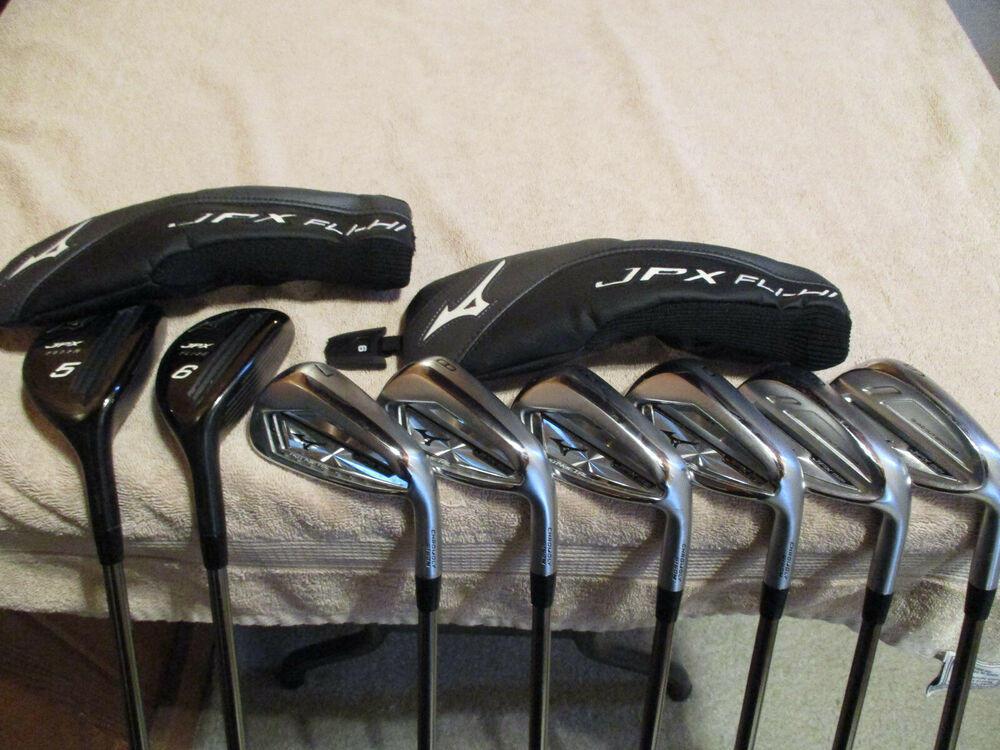 Mizuno JPX 921 Hot Metal 5.6 Fli-Hi 7-PW,GW,SW UST Recoil ESX 460 Regular RH